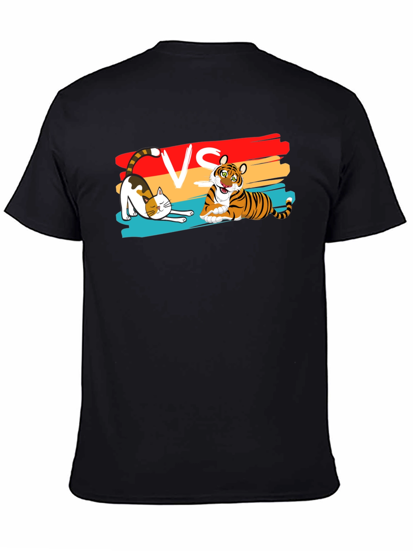 Cat VS Tiger T-Shirt
