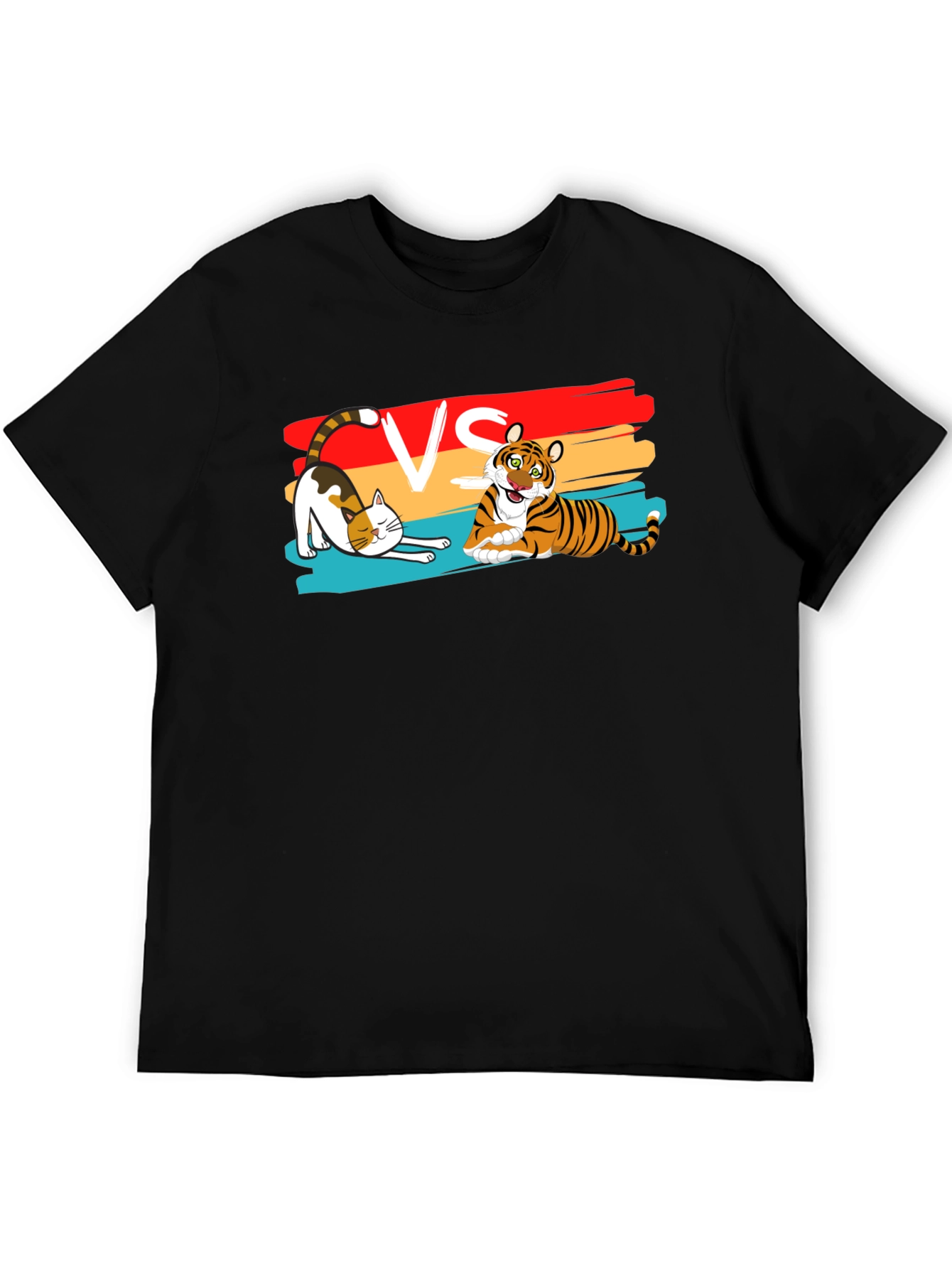 Cat VS Tiger T-Shirt