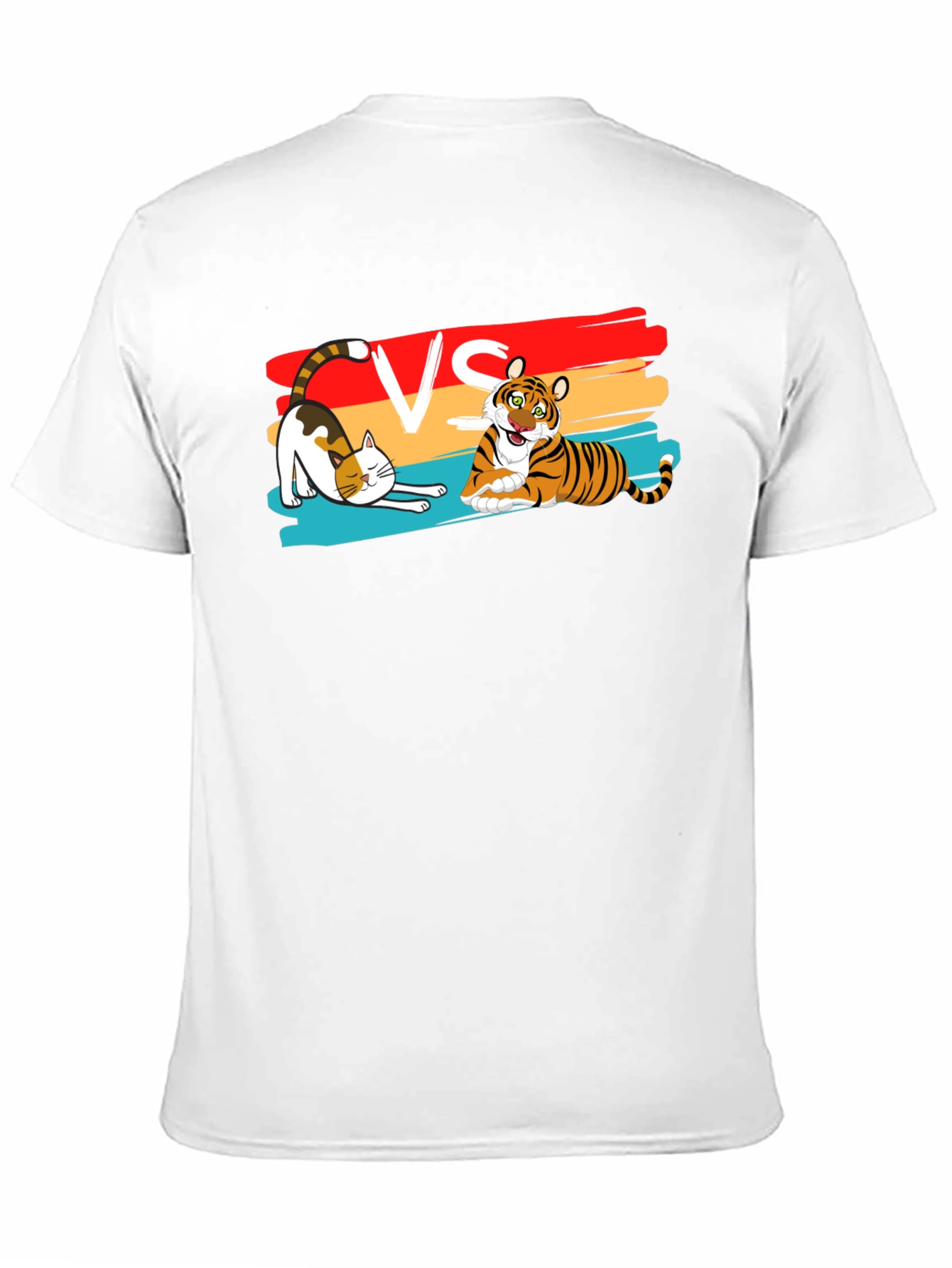 Cat VS Tiger T-Shirt