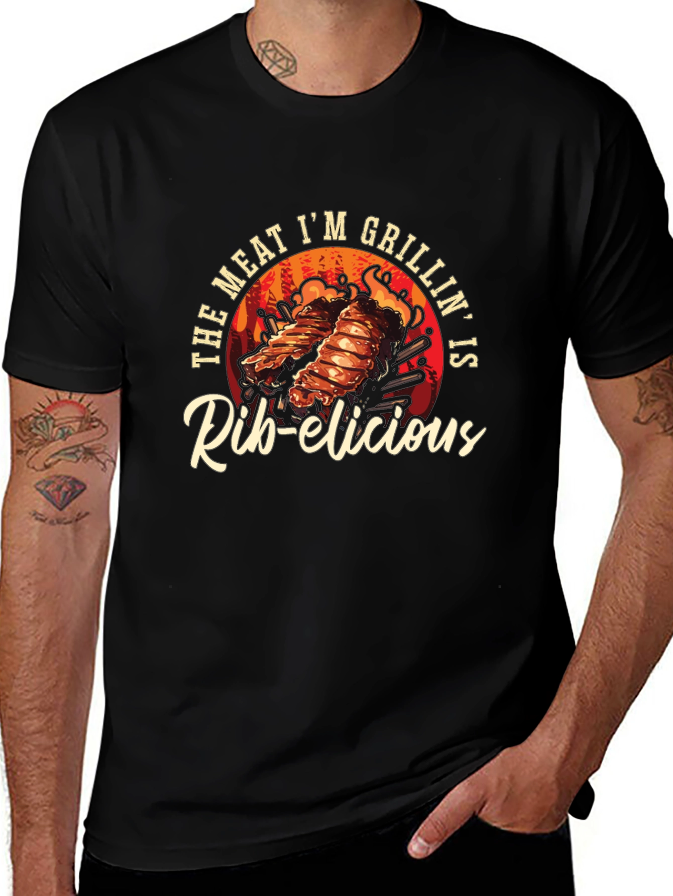 Rib-elicious Grilling T-Shirt