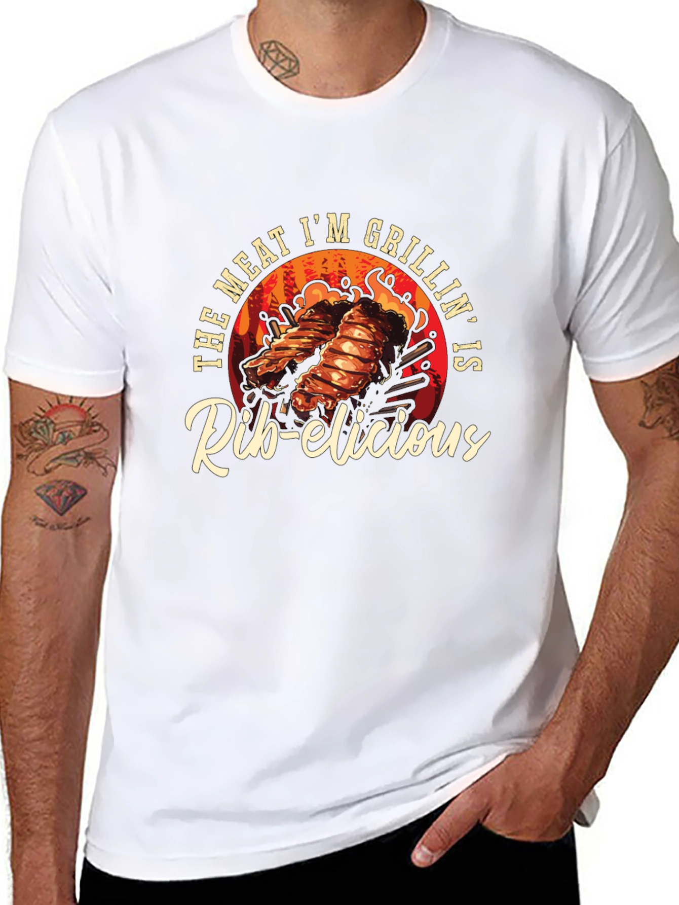 Rib-elicious Grilling T-Shirt