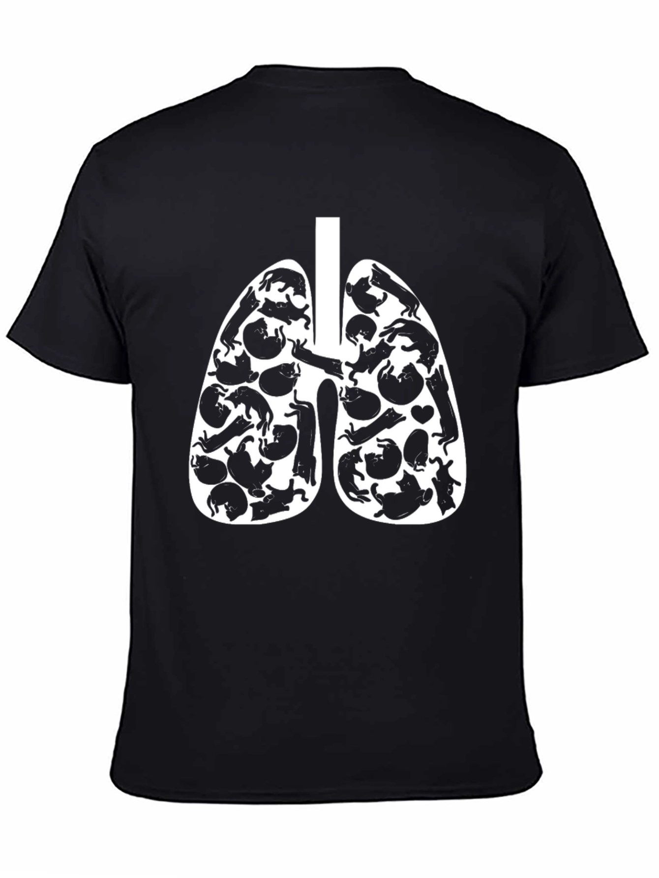 Cat Lung Anatomy T-Shirt