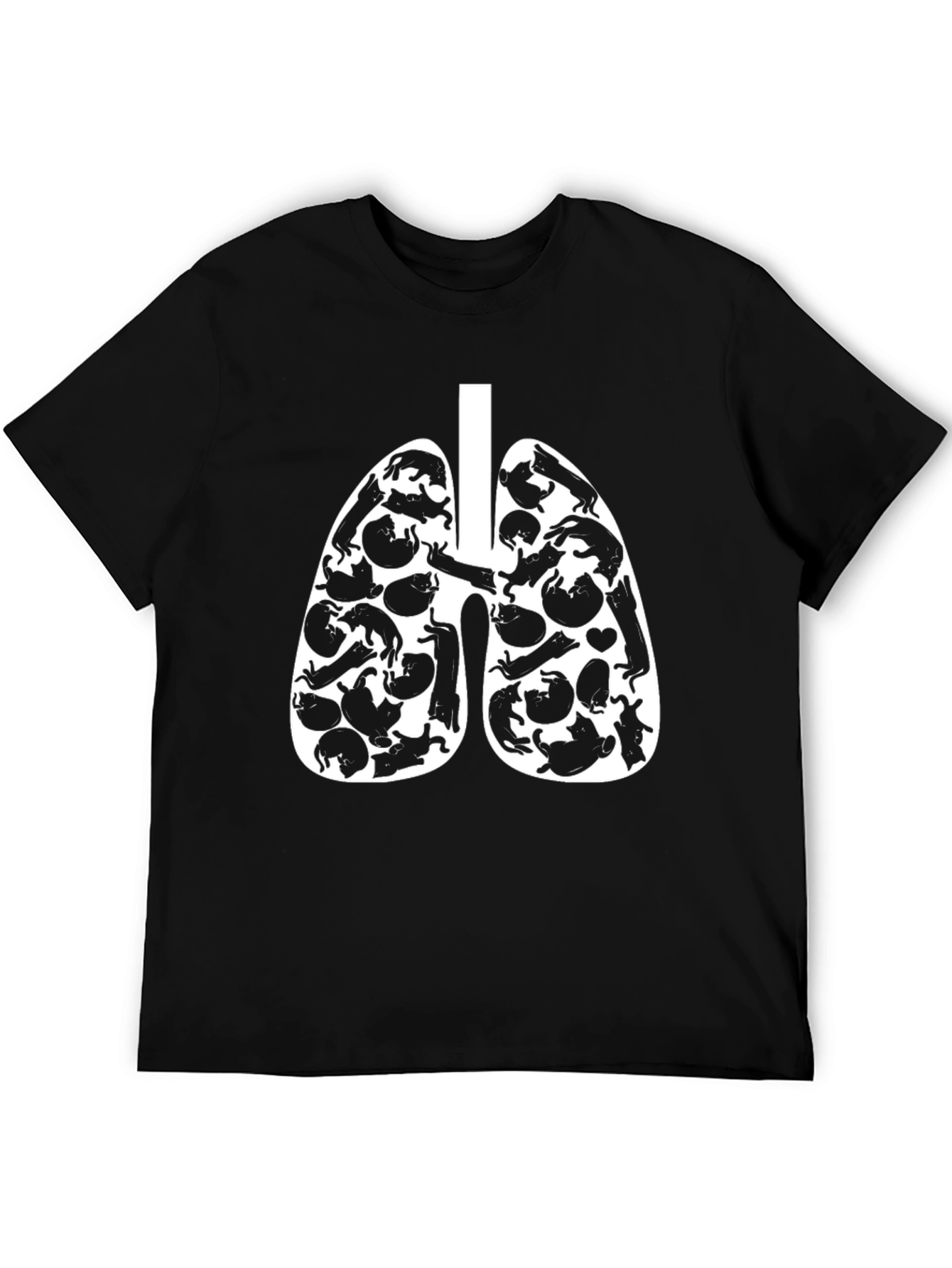 Cat Lung Anatomy T-Shirt