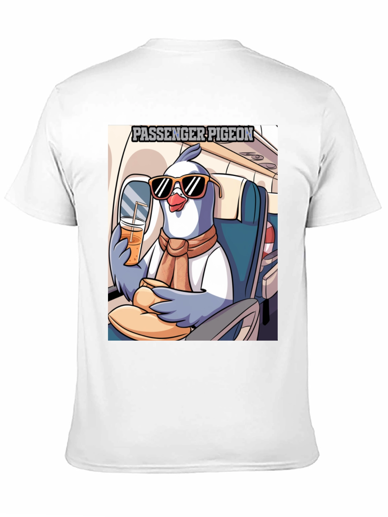 Passenger Pigeon T-Shirt - Cartoon Design