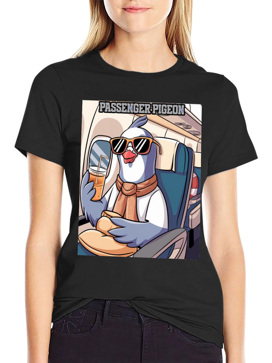 Passenger Pigeon T-Shirt - Cartoon Design