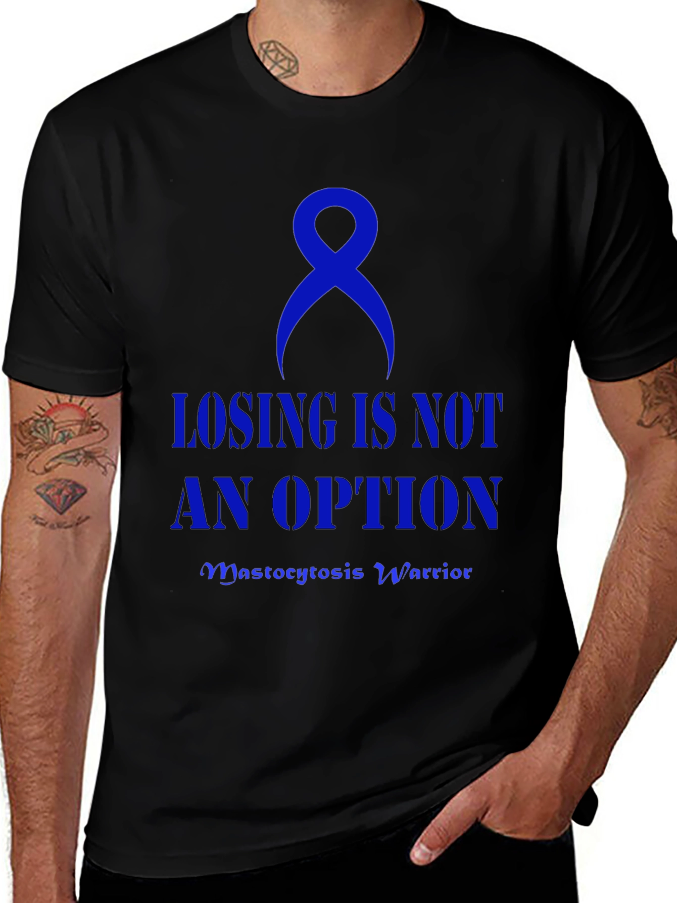 Mastocytosis Warrior T-Shirt: Losing is Not an Option