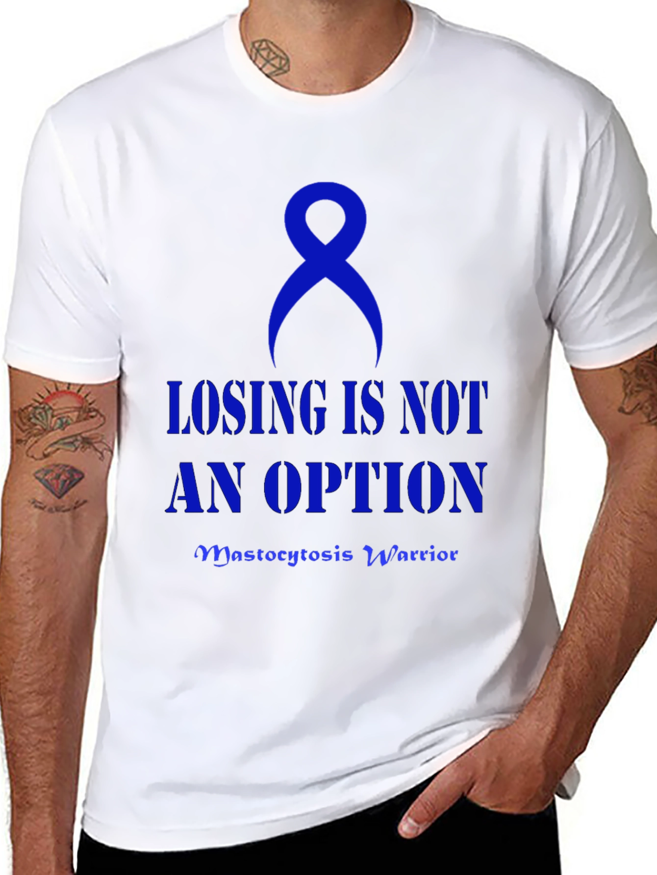 Mastocytosis Warrior T-Shirt: Losing is Not an Option