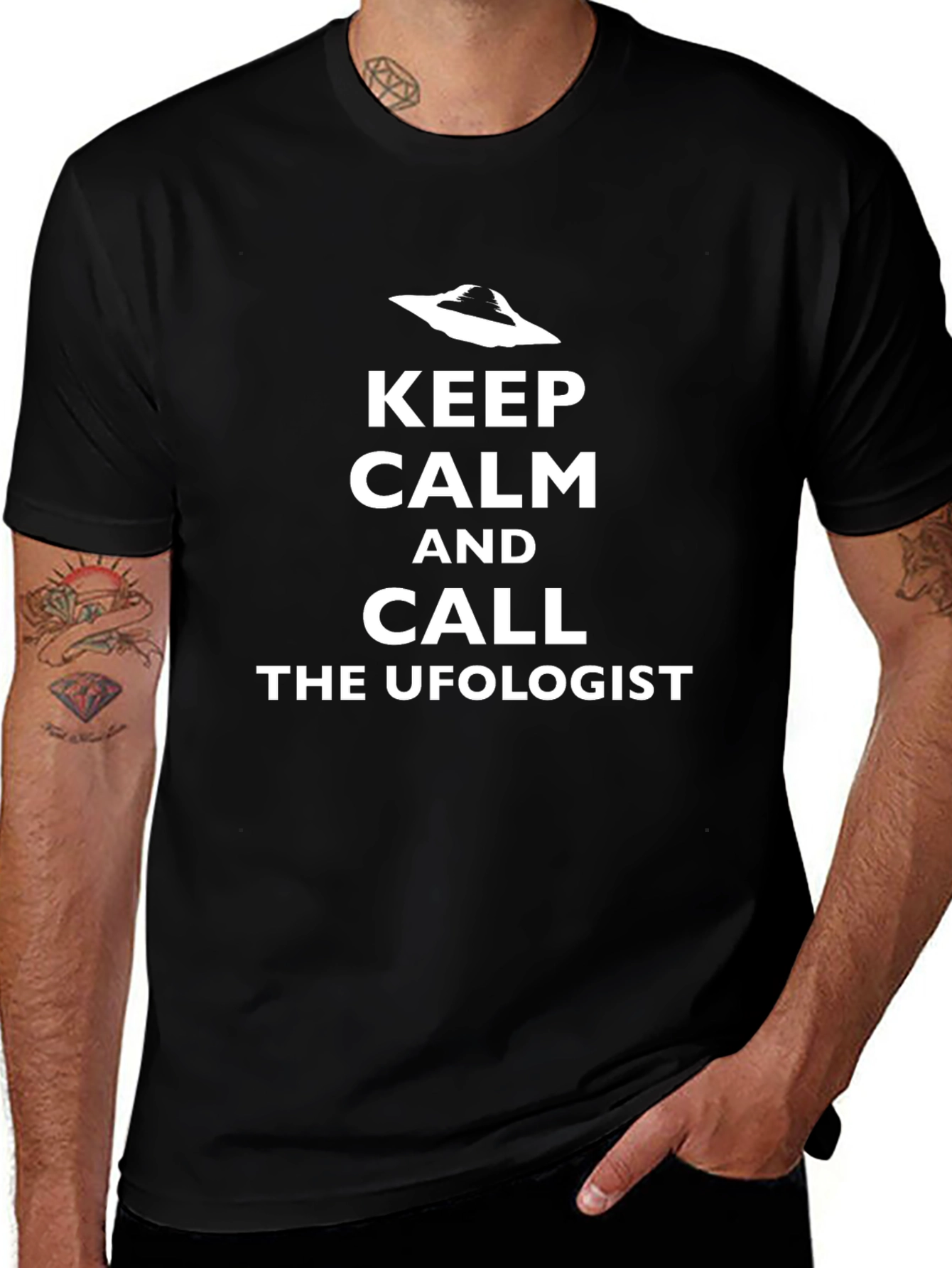 Keep Calm UFO T-Shirt