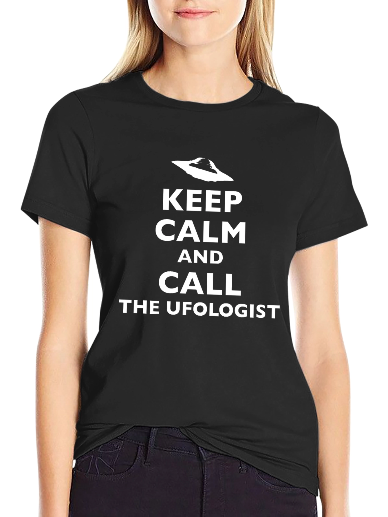 Keep Calm UFO T-Shirt