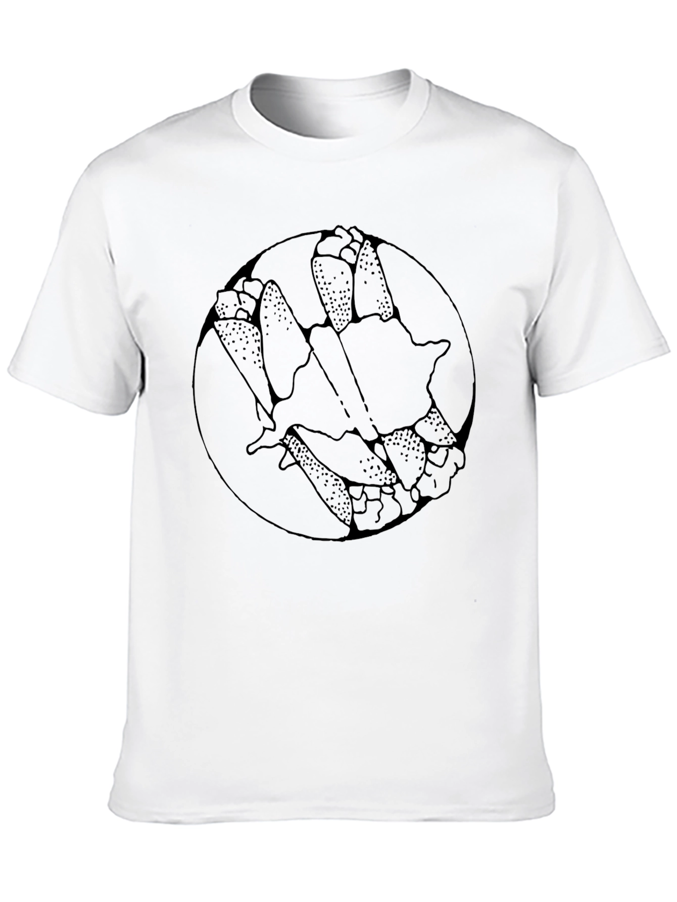 Cannoli Circle Graphic Tee - Unisex Black T-Shirt