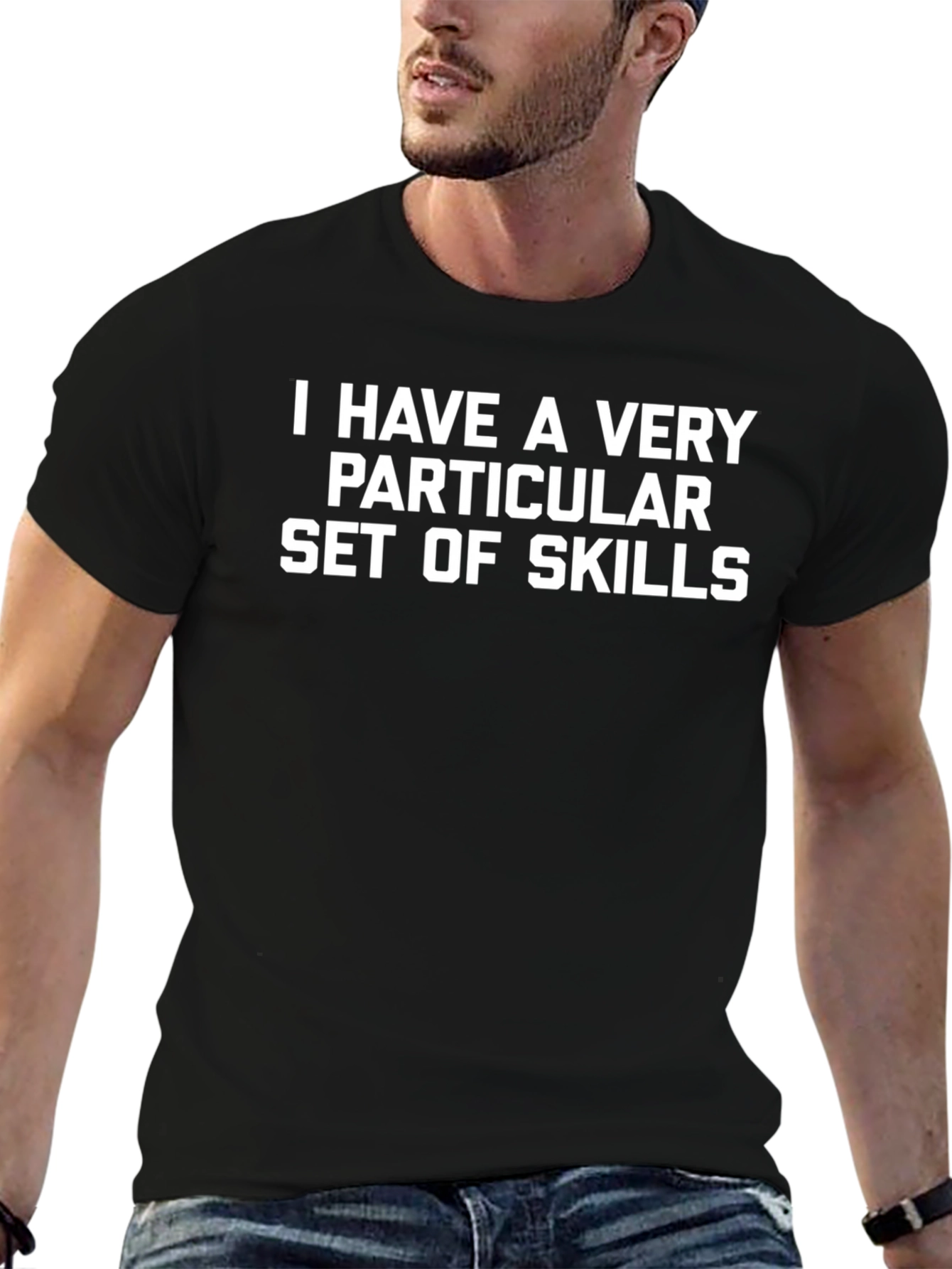 Skills T-Shirt - Humorous Graphic Tee