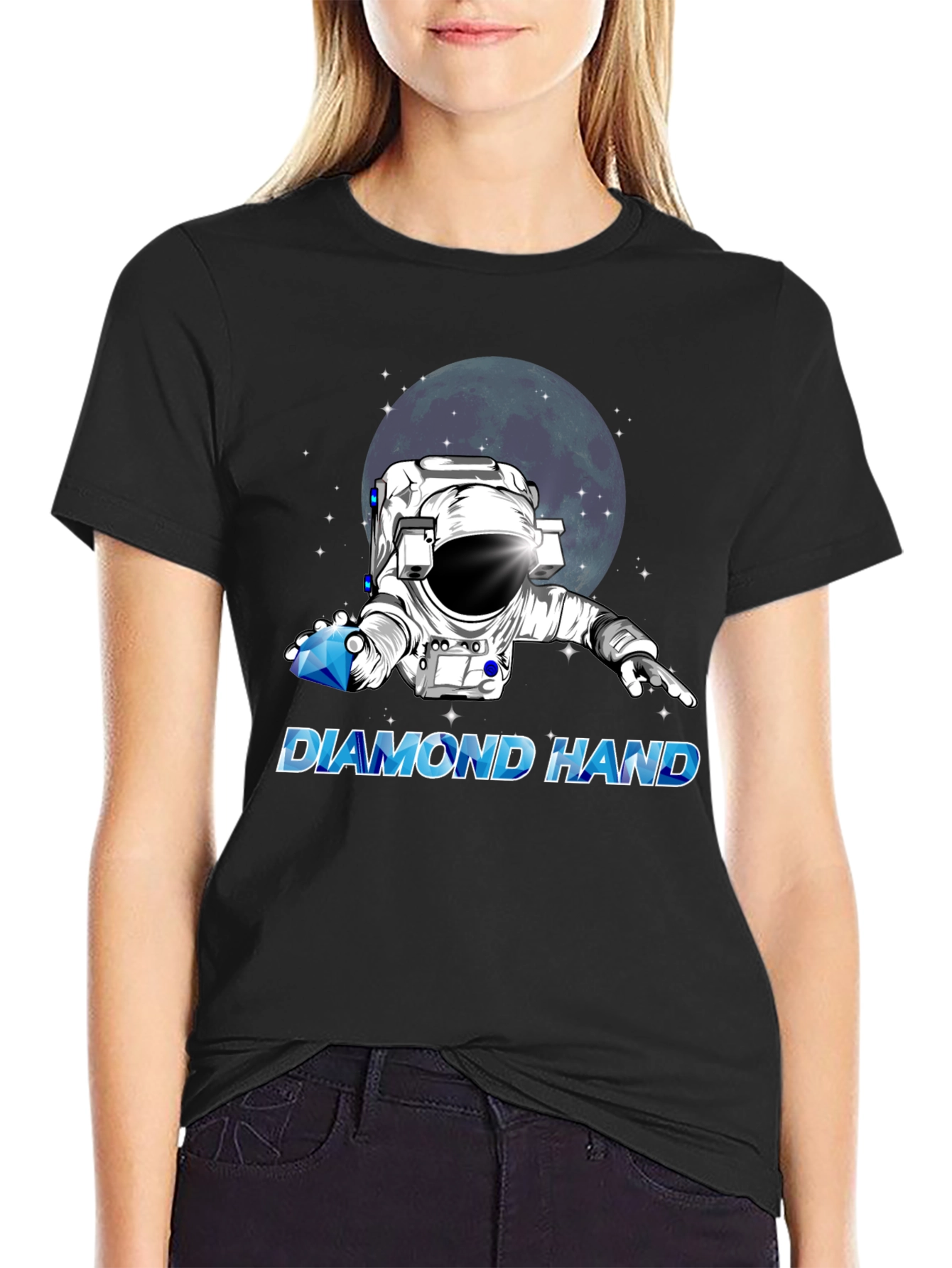 Diamond Hand Astronaut T-Shirt