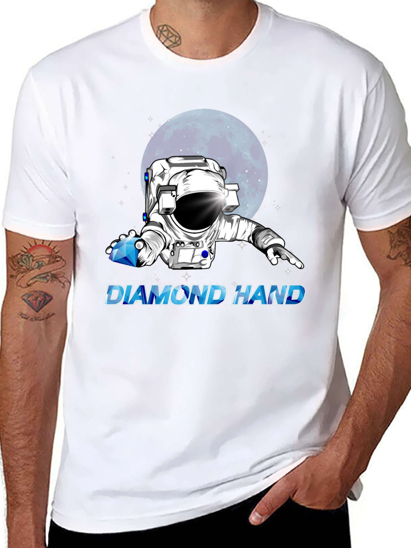 Diamond Hand Astronaut T-Shirt
