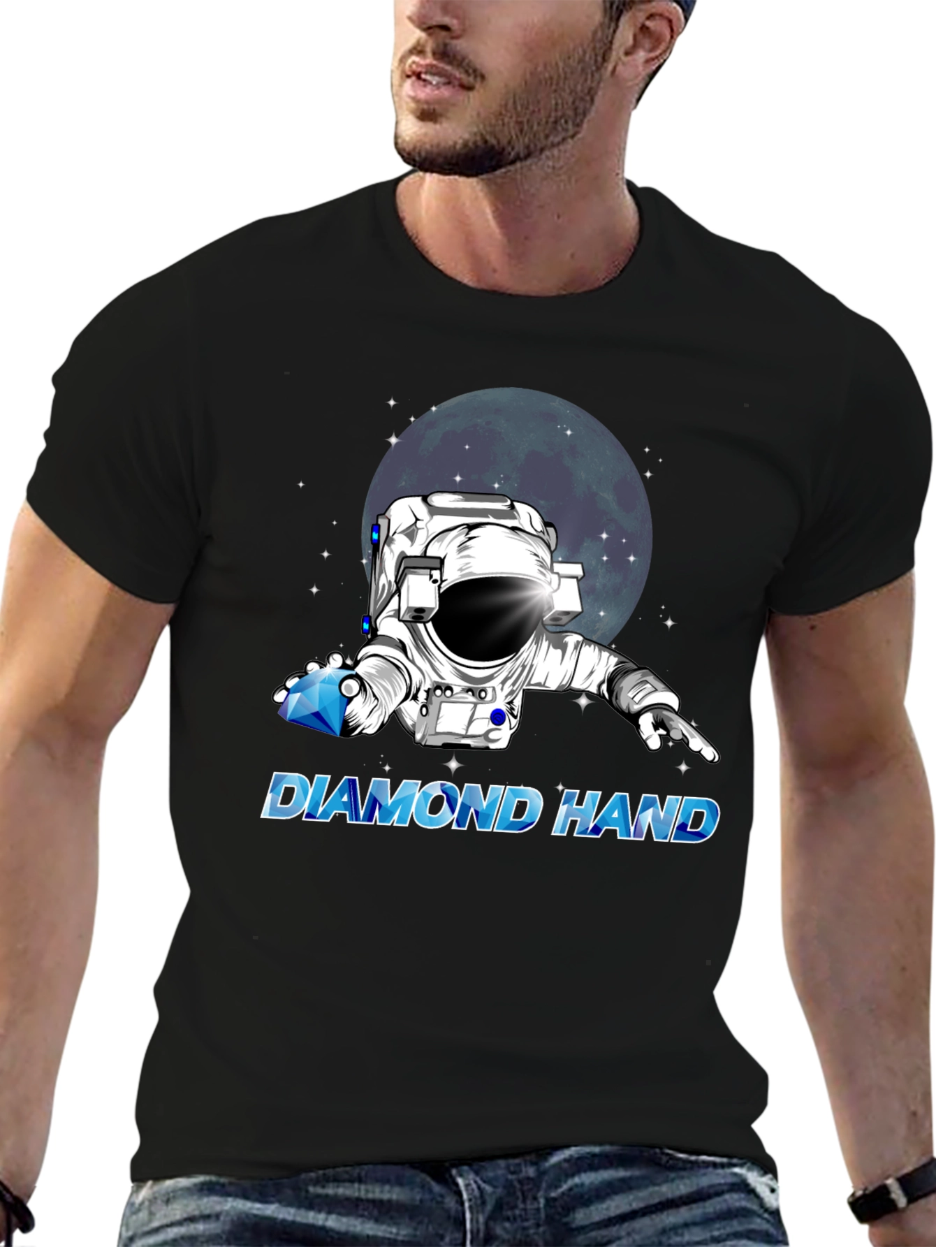Diamond Hand Astronaut T-Shirt