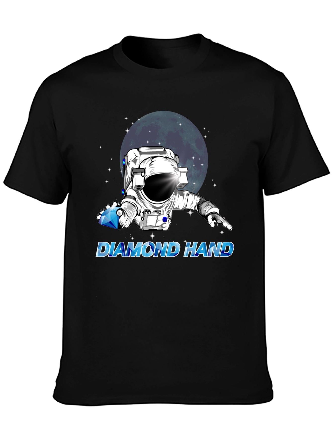 Diamond Hand Astronaut T-Shirt