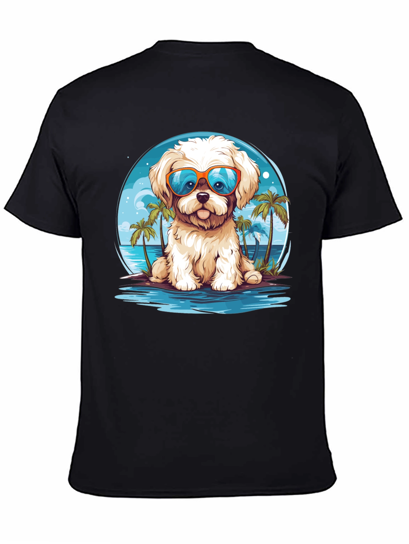 Dog Beach Vacation T-Shirt