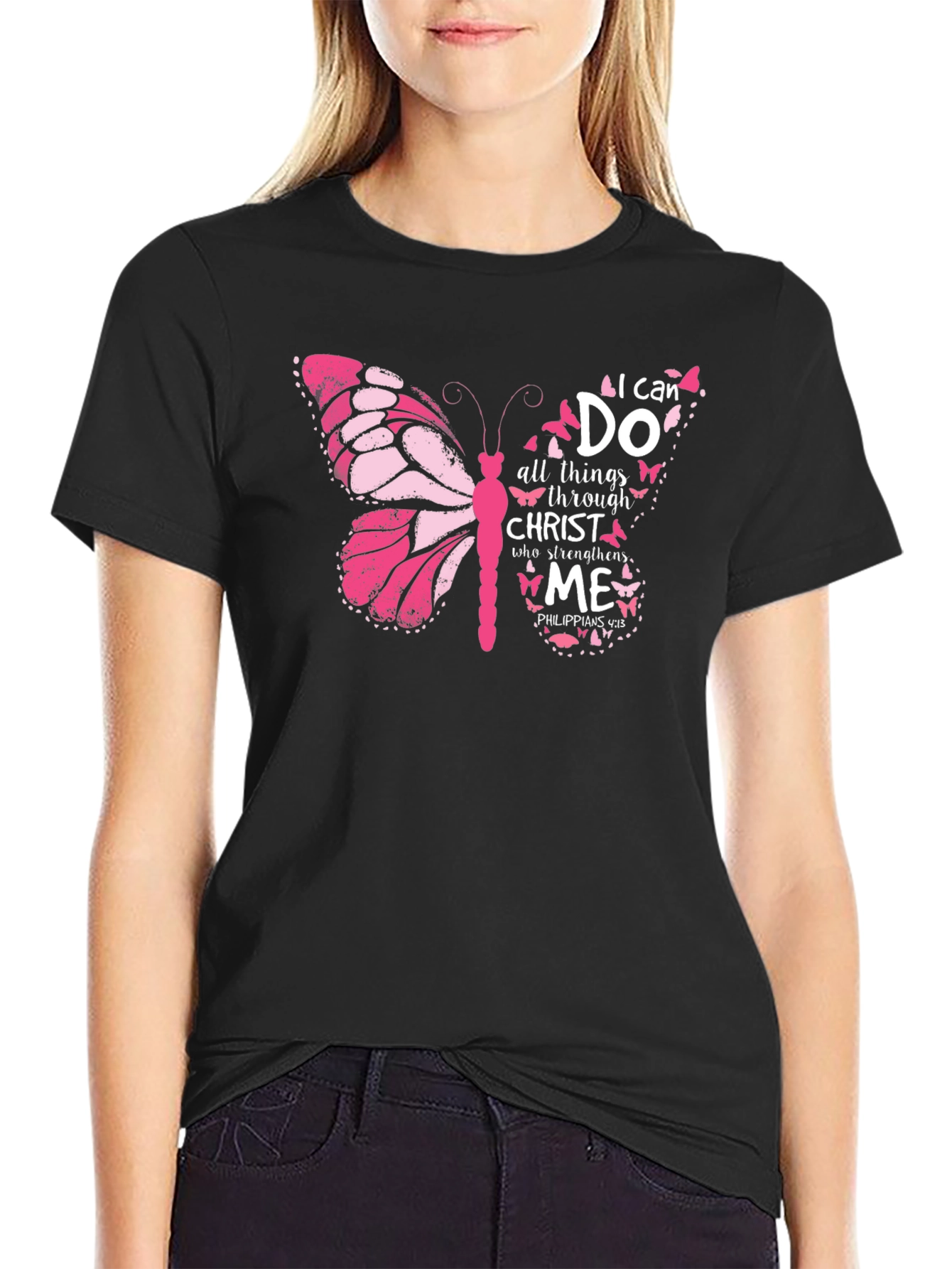 Butterfly Faith Graphic T-Shirt