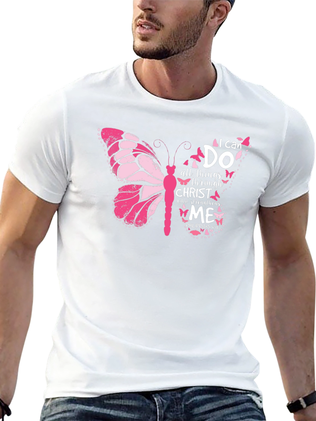 Butterfly Faith Graphic T-Shirt