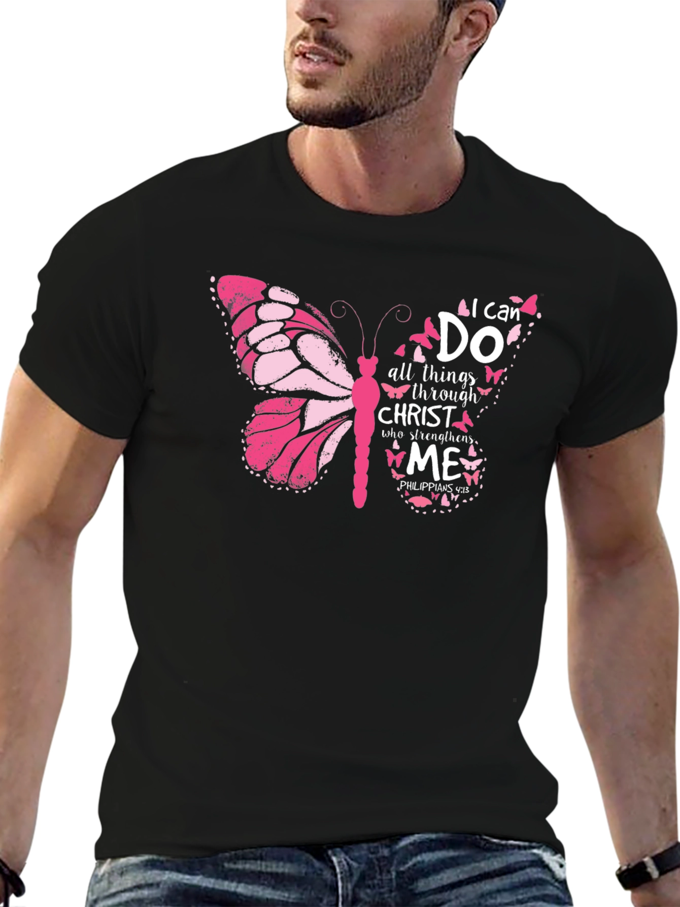 Butterfly Faith Graphic T-Shirt