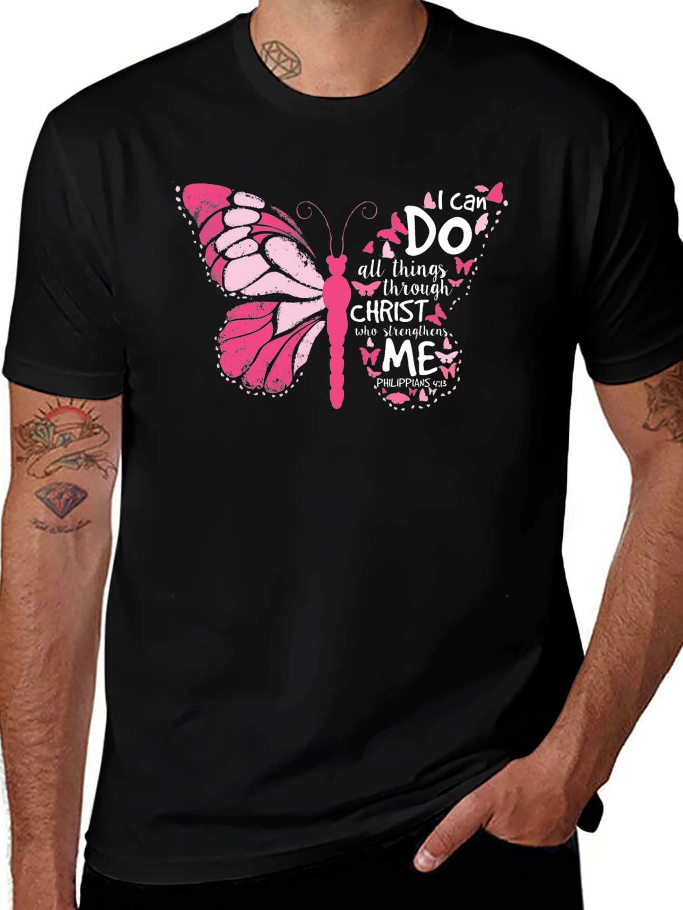 Butterfly Faith Graphic T-Shirt