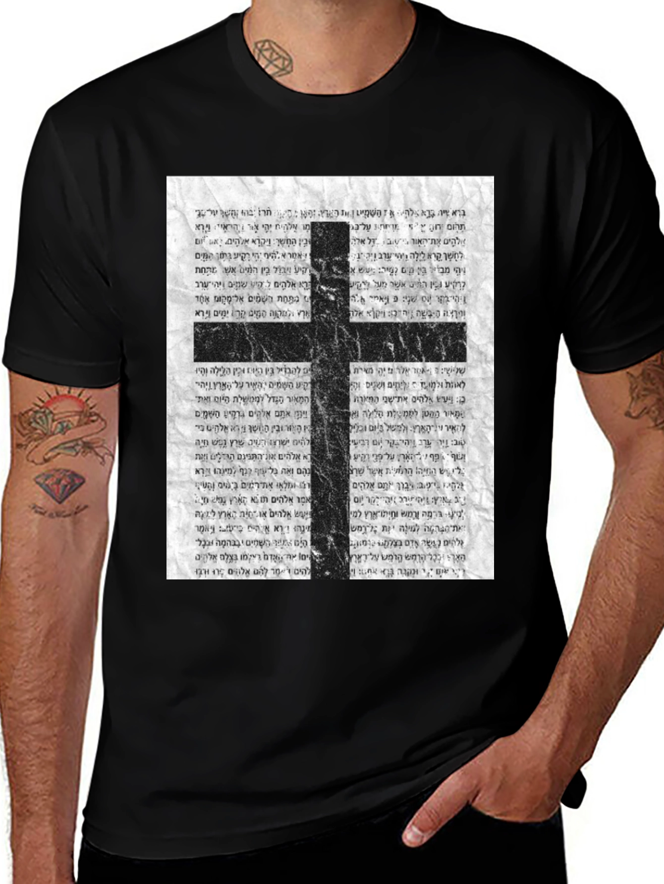Cross Graphic T-Shirt