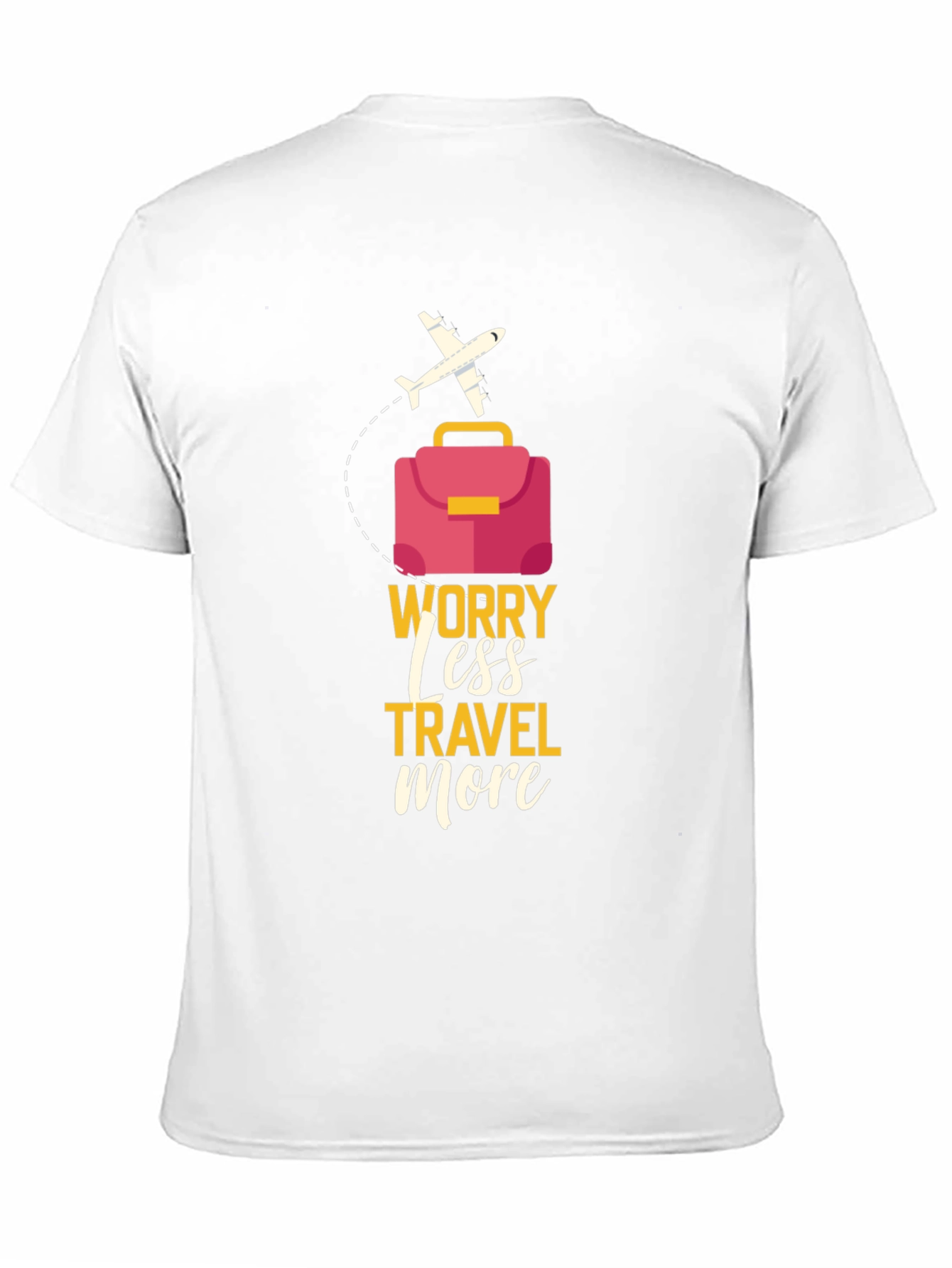 Worry Less Travel More Graphic Tee