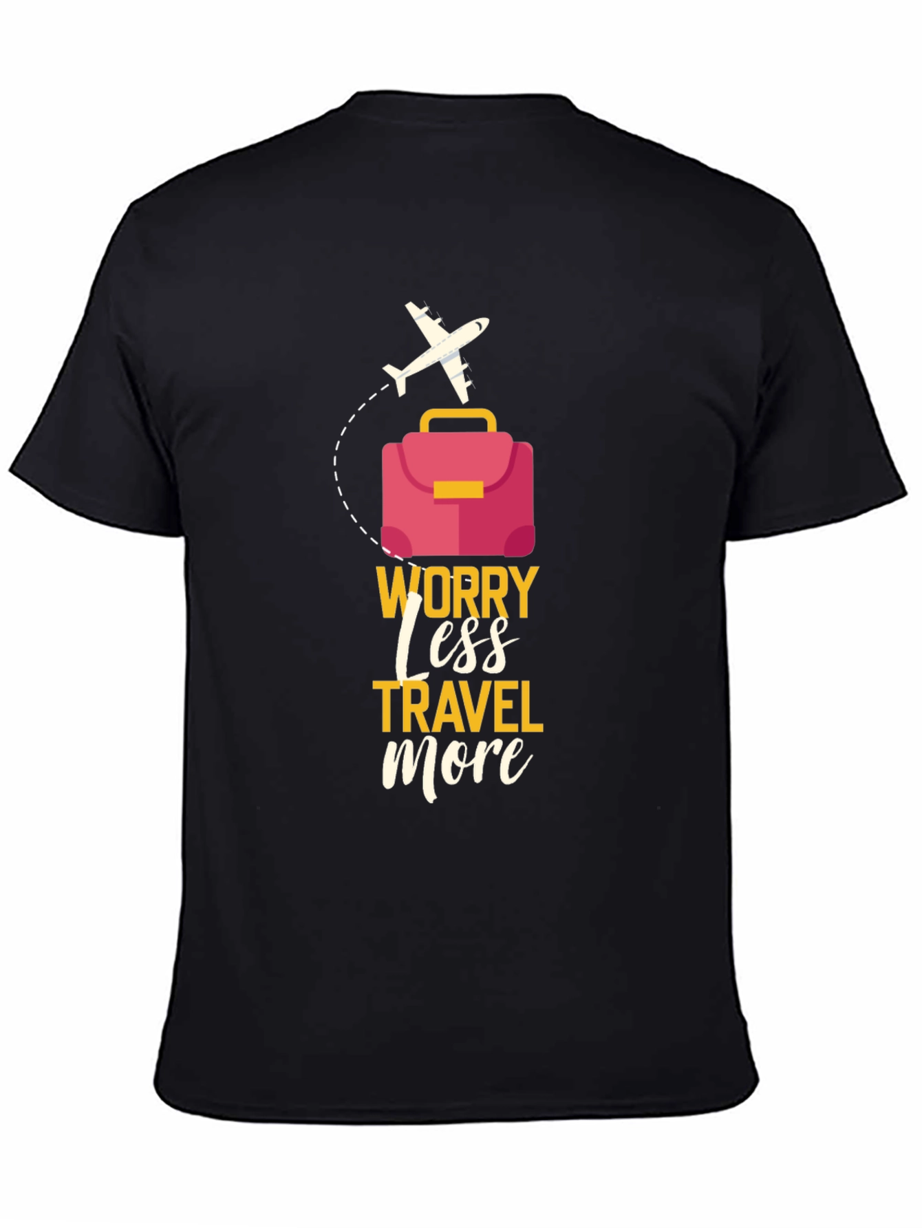 Worry Less Travel More Graphic Tee