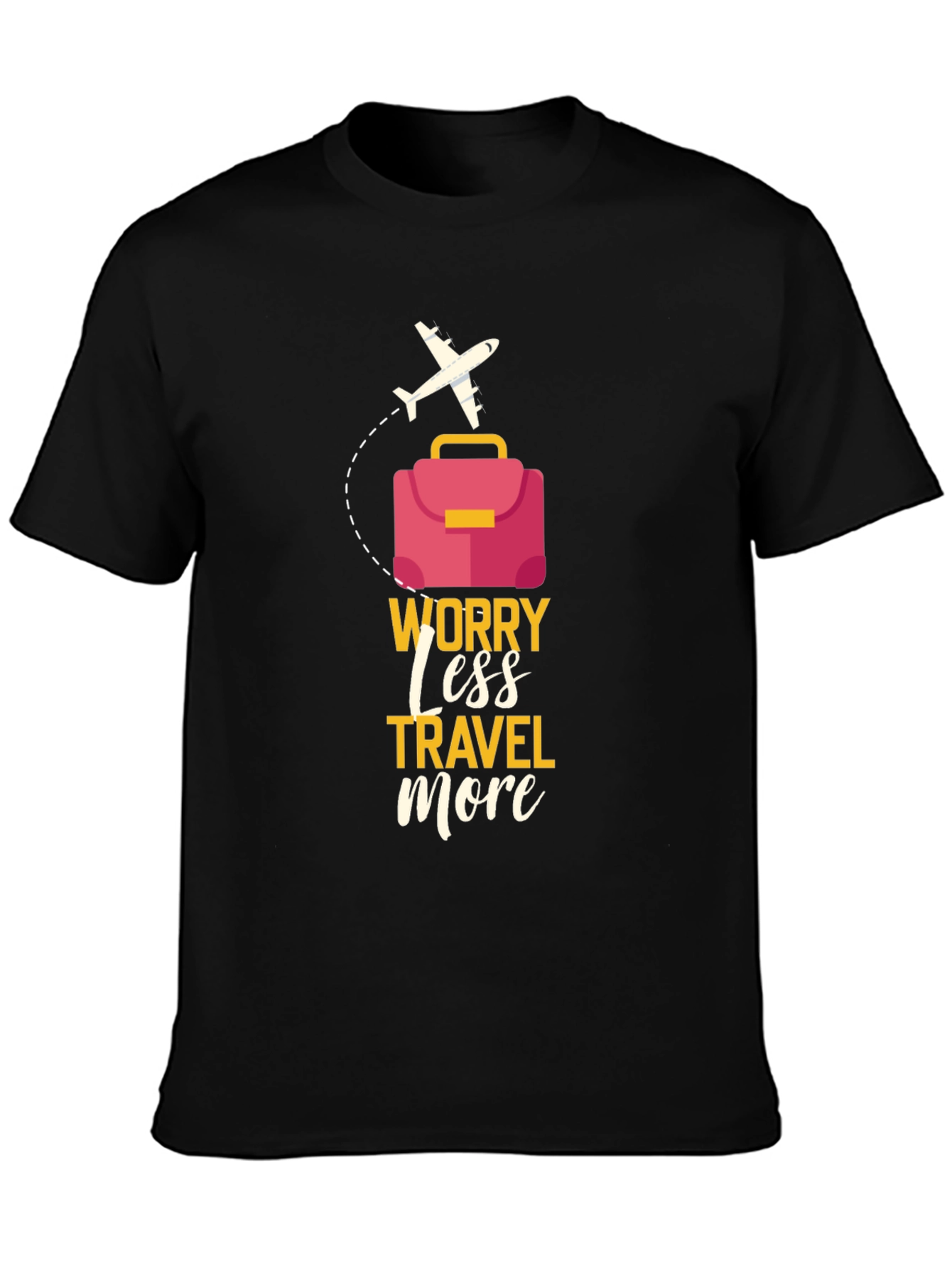 Worry Less Travel More Graphic Tee