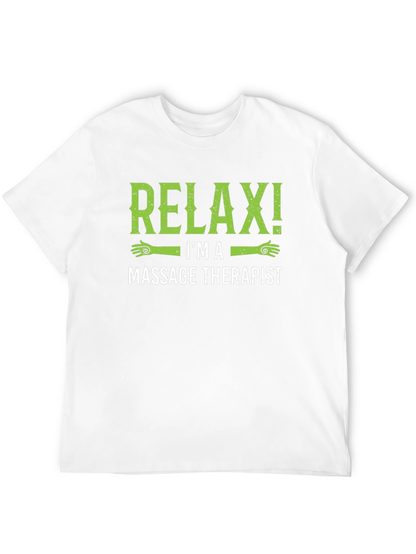 Relax! Massage Therapist T-Shirt - Black
