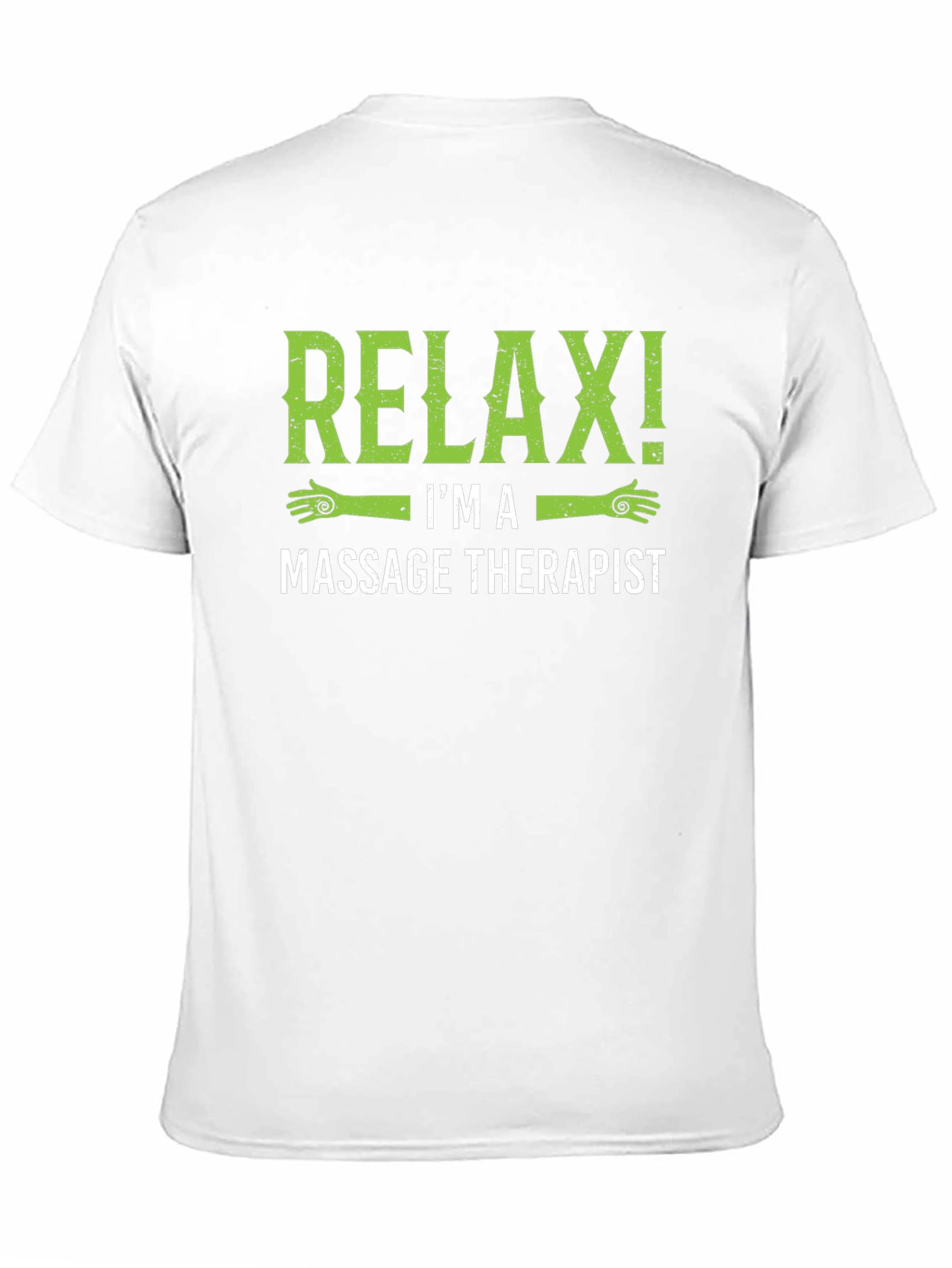 Relax! Massage Therapist T-Shirt - Black