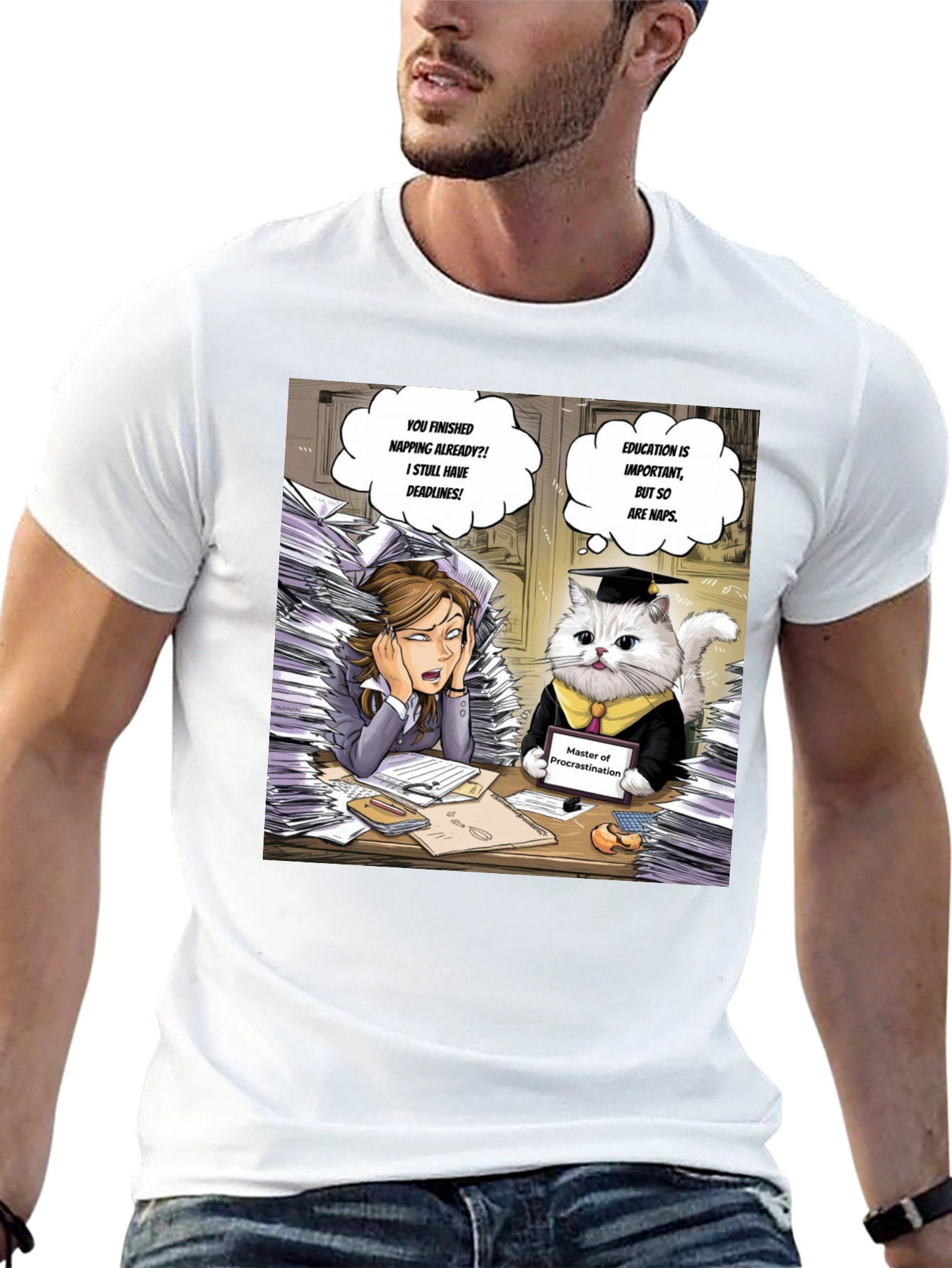 Funny Procrastination T-Shirt