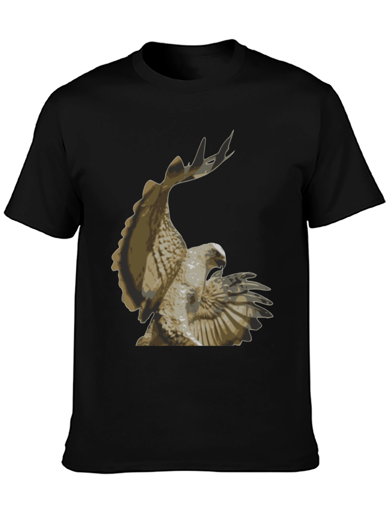 Eagle Graphic Print T-Shirt