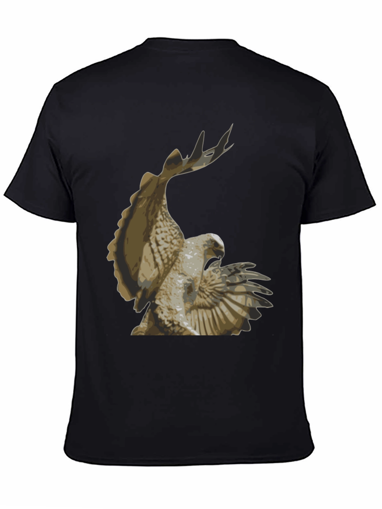 Eagle Graphic Print T-Shirt