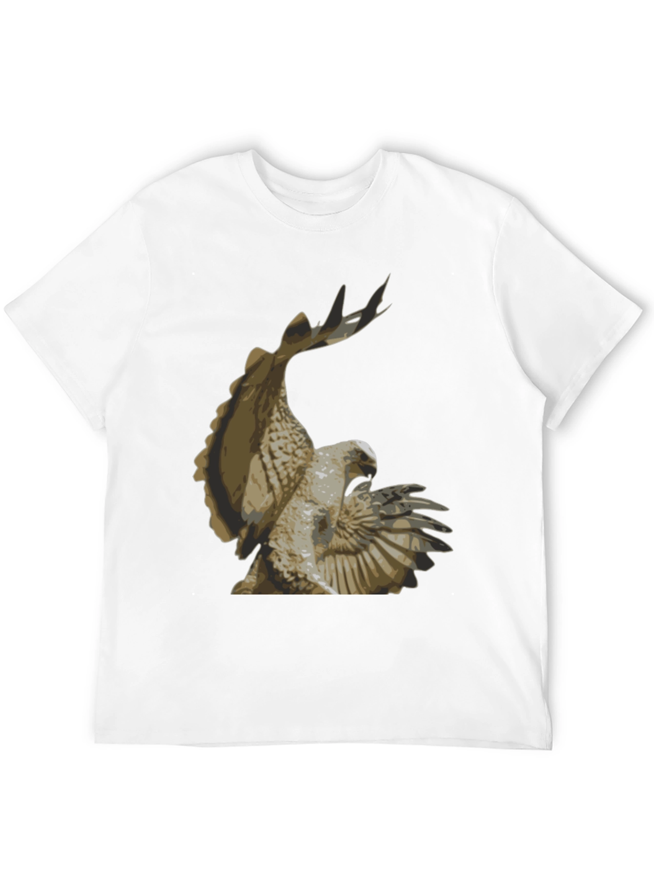 Eagle Graphic Print T-Shirt