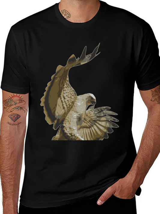 Eagle Graphic Print T-Shirt