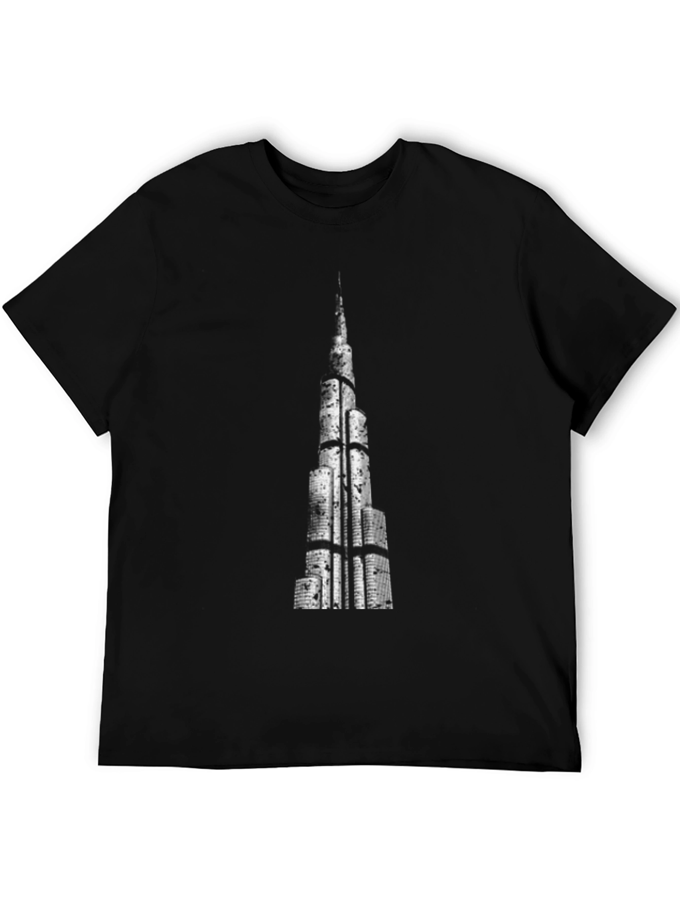 Burj Khalifa Graphic Tee - Modern Cityscape T-Shirt