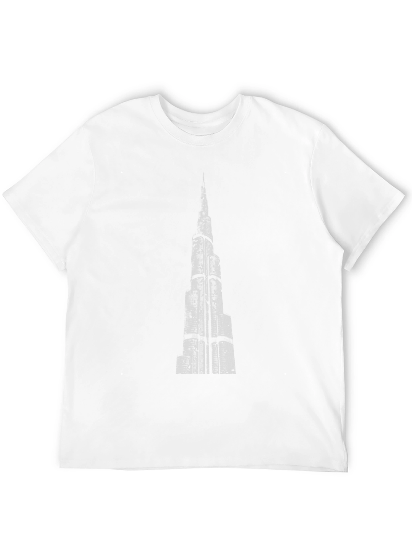 Burj Khalifa Graphic Tee - Modern Cityscape T-Shirt