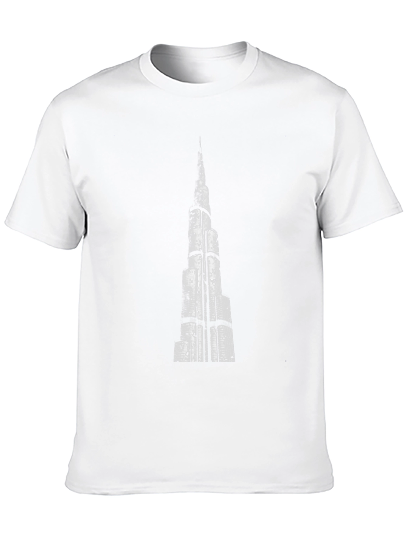 Burj Khalifa Graphic Tee - Modern Cityscape T-Shirt