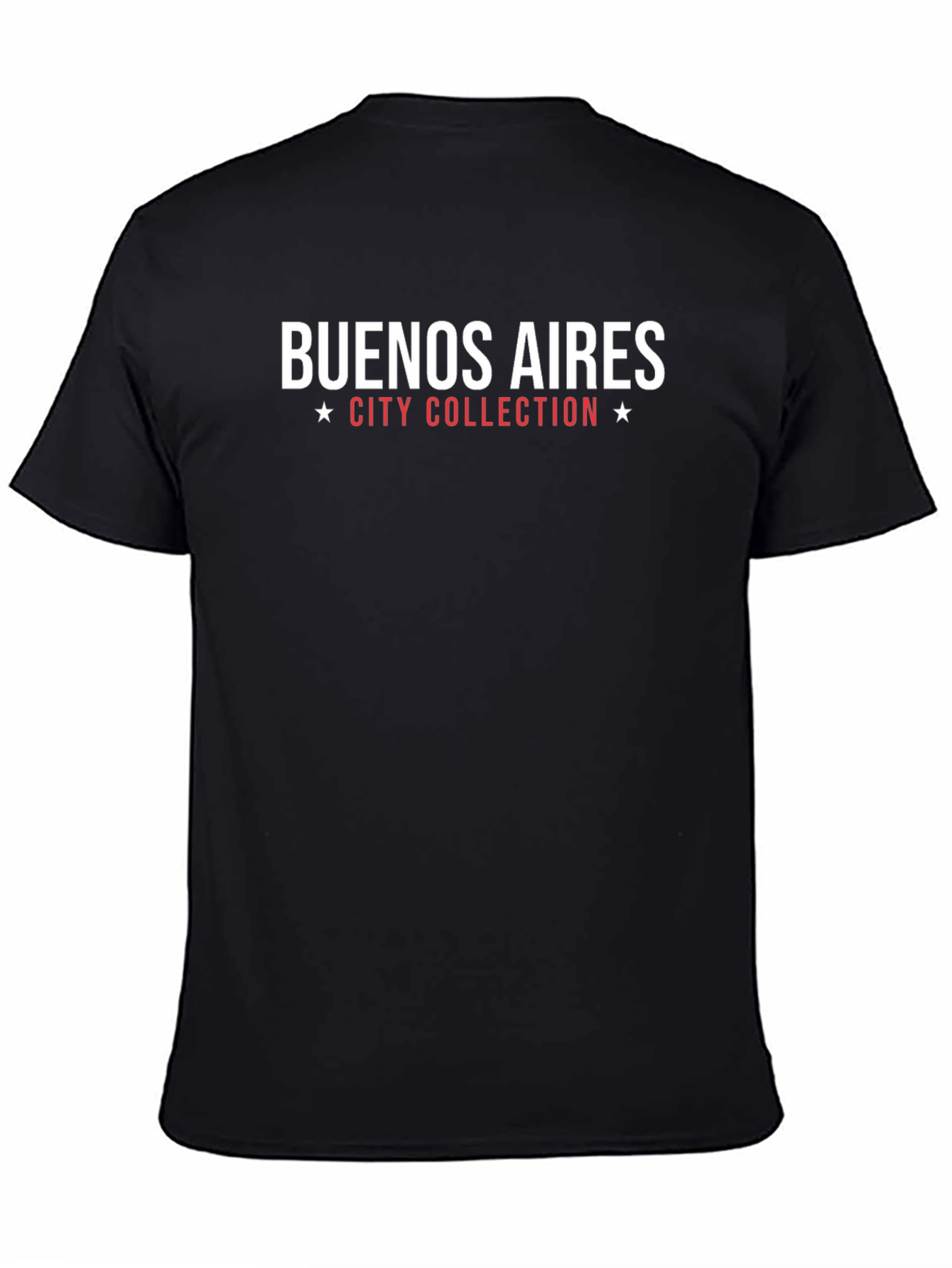 Buenos Aires City Collection Black T-Shirt