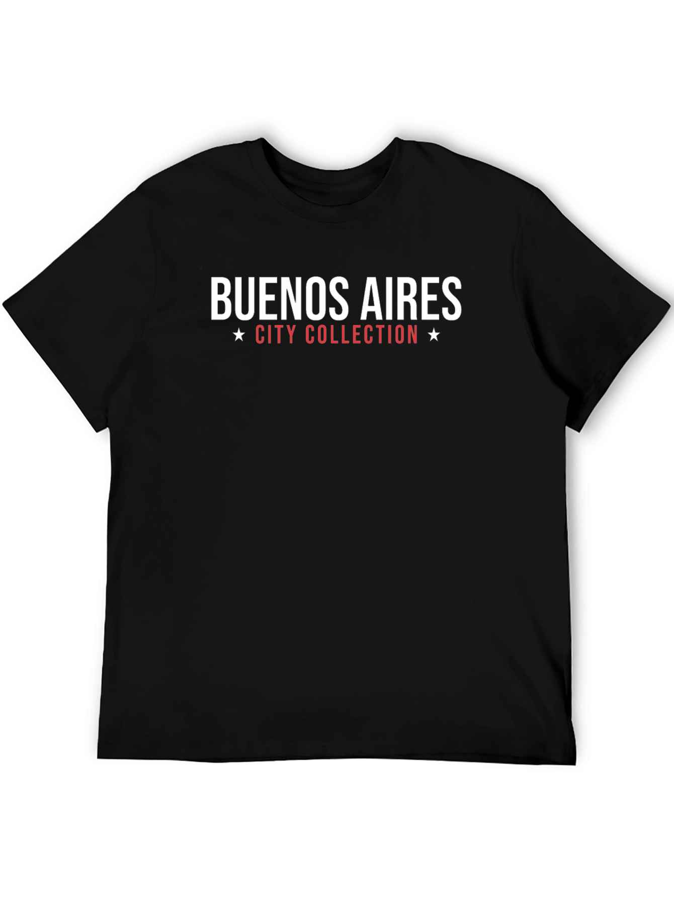 Buenos Aires City Collection Black T-Shirt