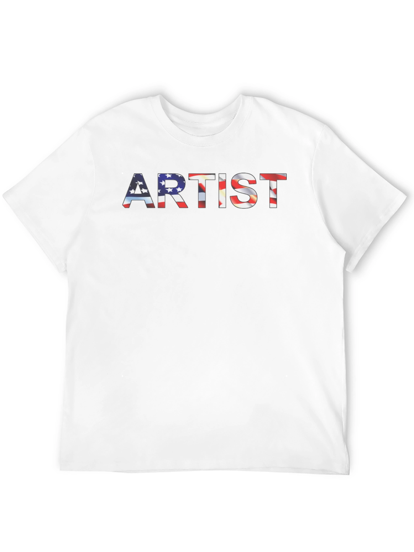 Artist USA Flag Fill T-Shirt