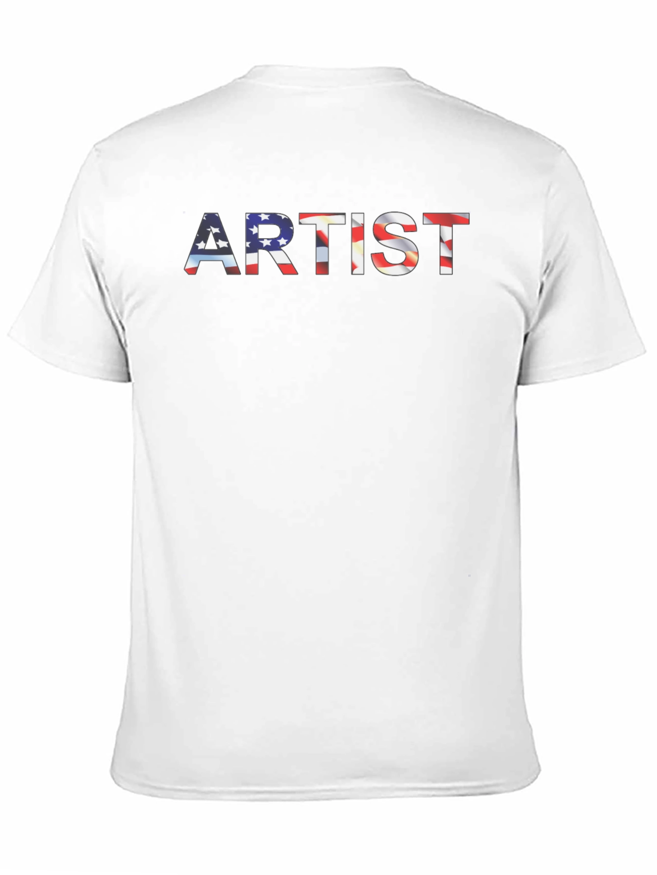 Artist USA Flag Fill T-Shirt