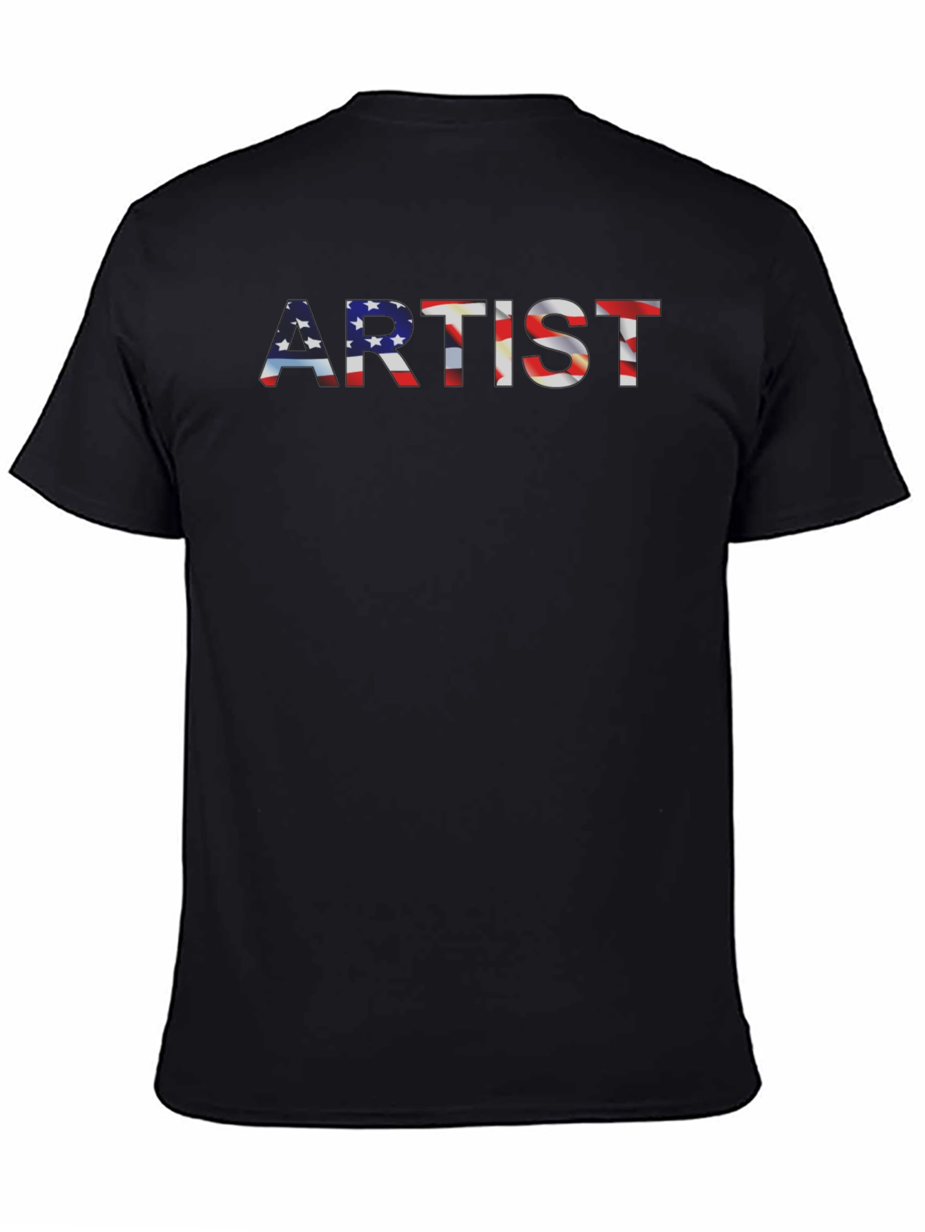 Artist USA Flag Fill T-Shirt