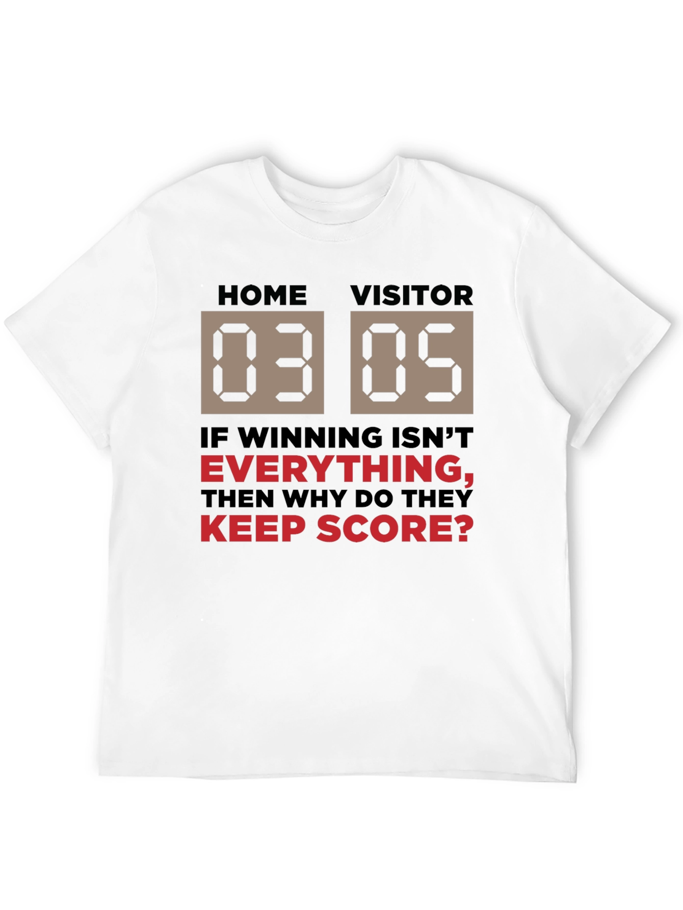 Scoreboard T-Shirt - Winning Isnt Everything?