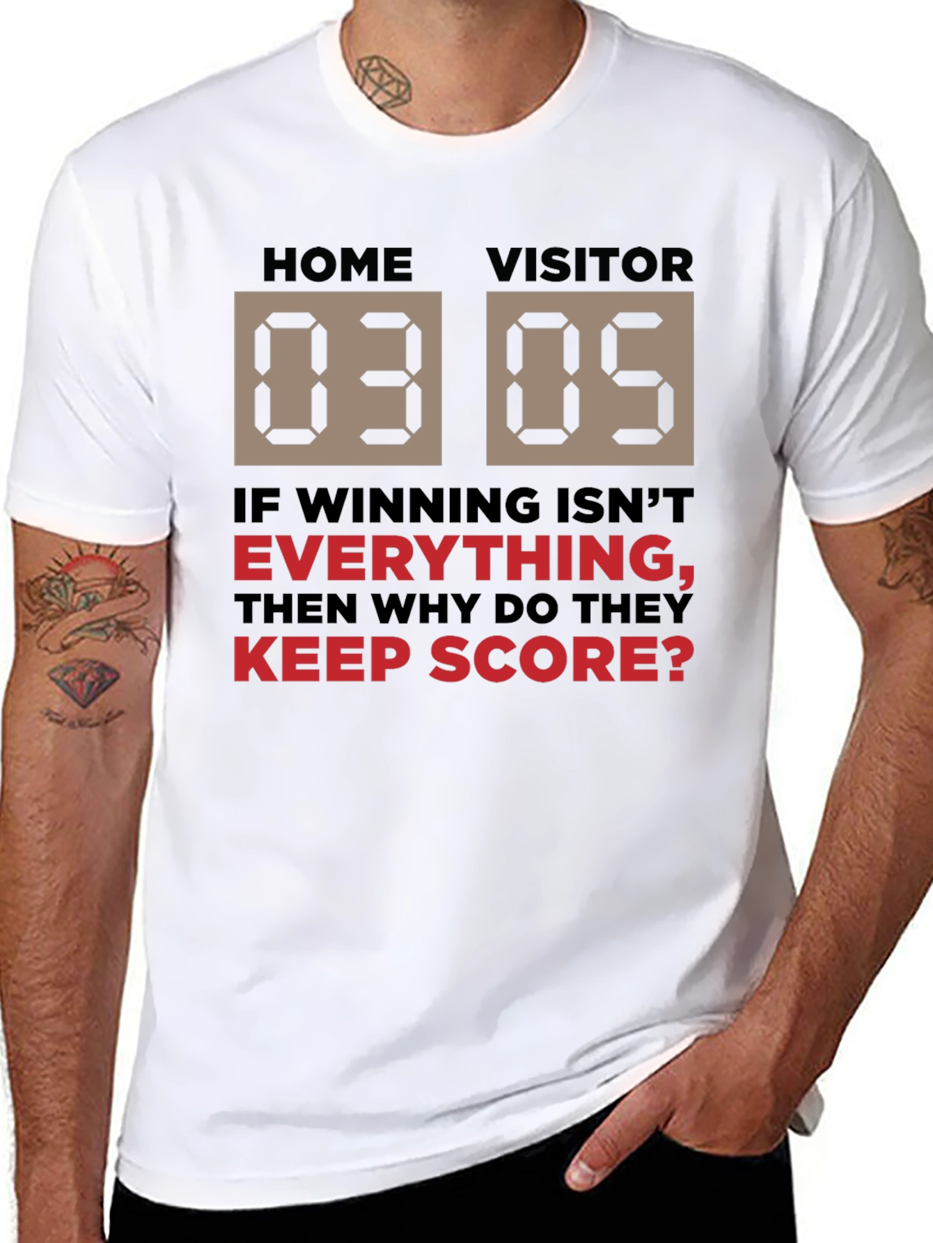 Scoreboard T-Shirt - Winning Isnt Everything?