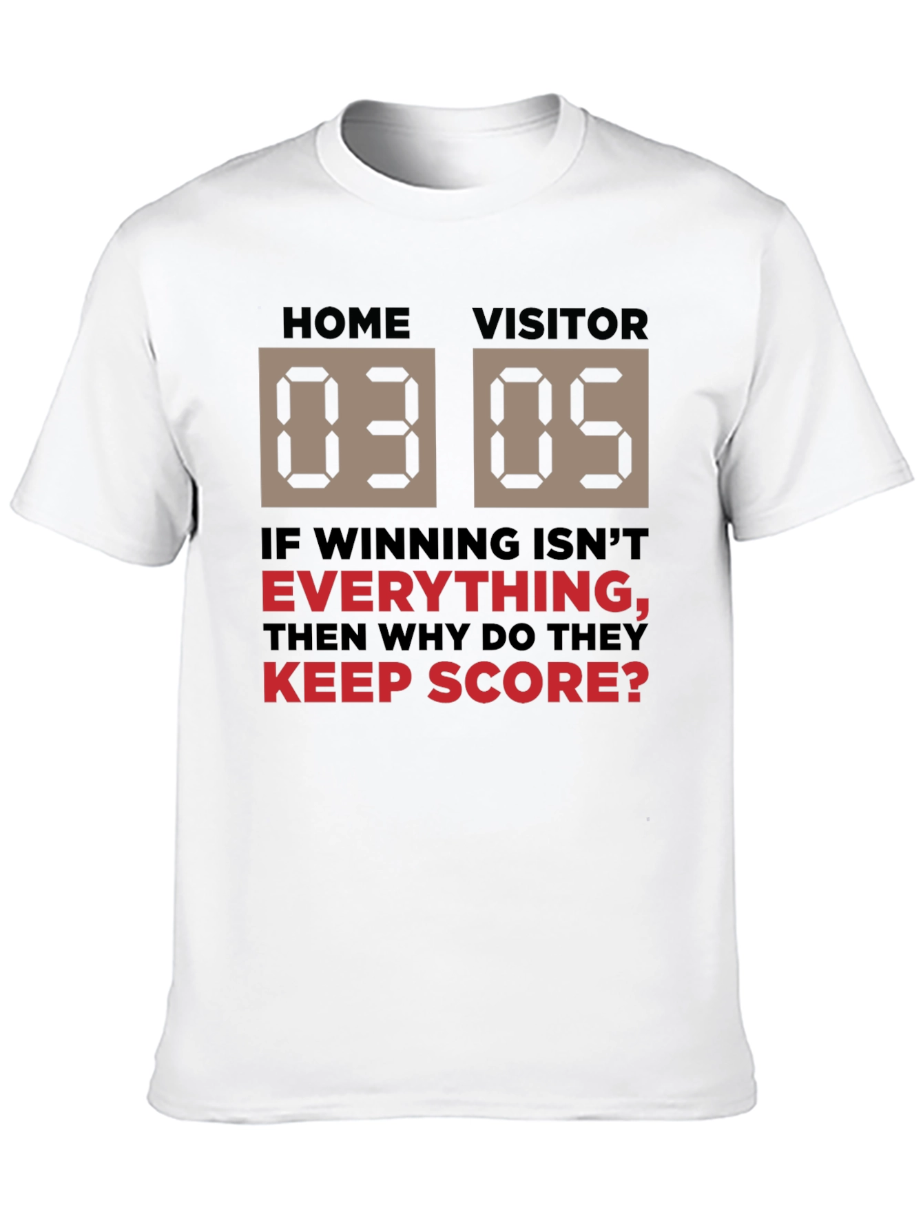 Scoreboard T-Shirt - Winning Isnt Everything?