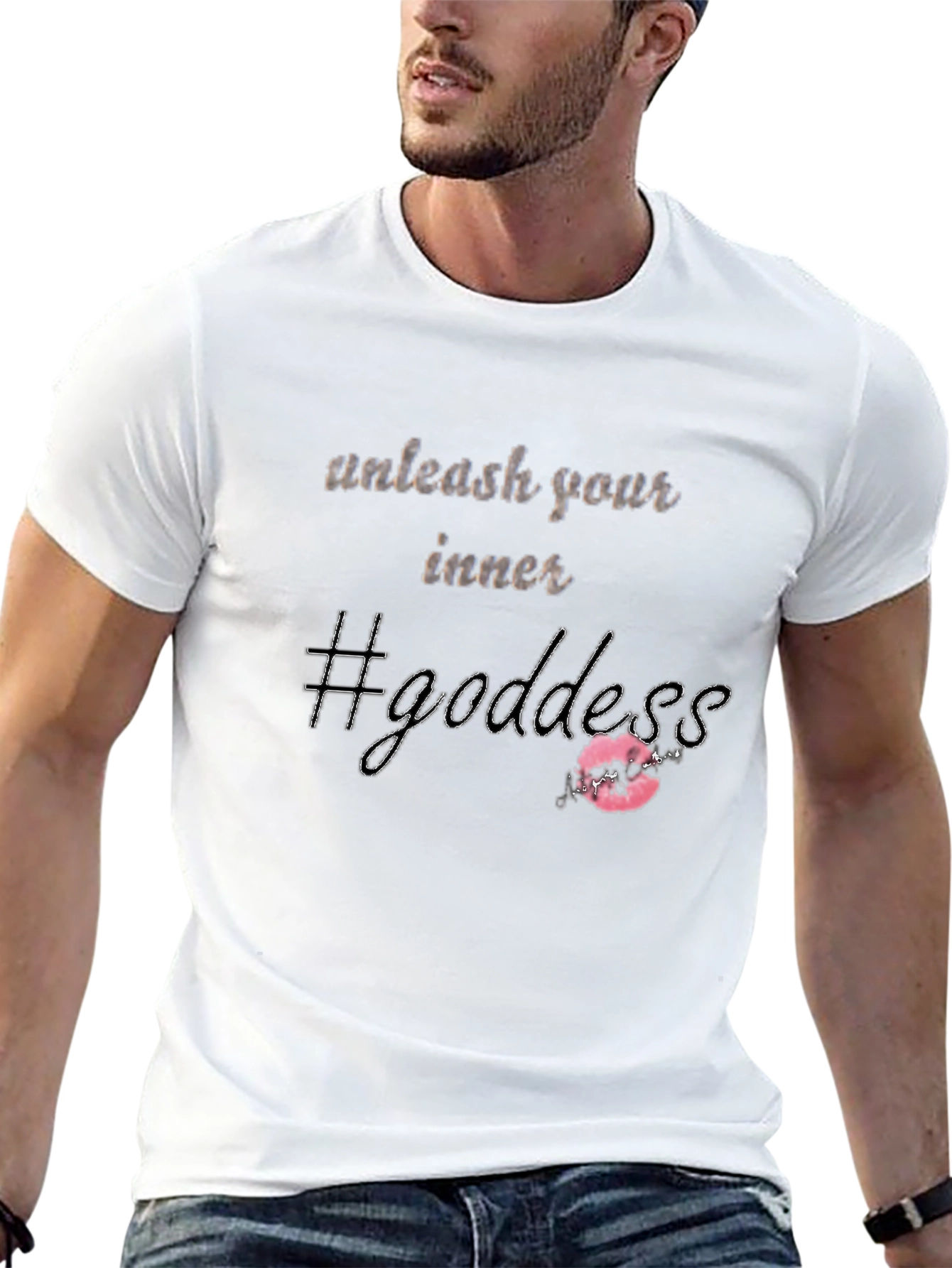 Unleash Your Inner Goddess Black T-Shirt