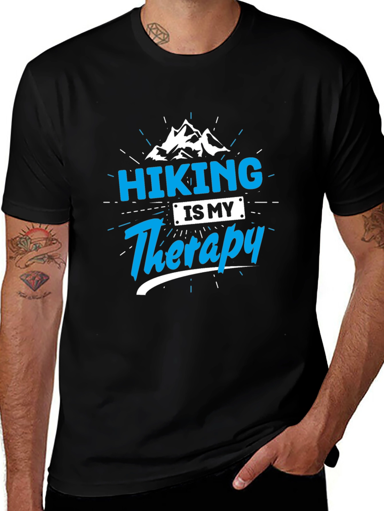 Hiking Is My Therapy T-Shirt