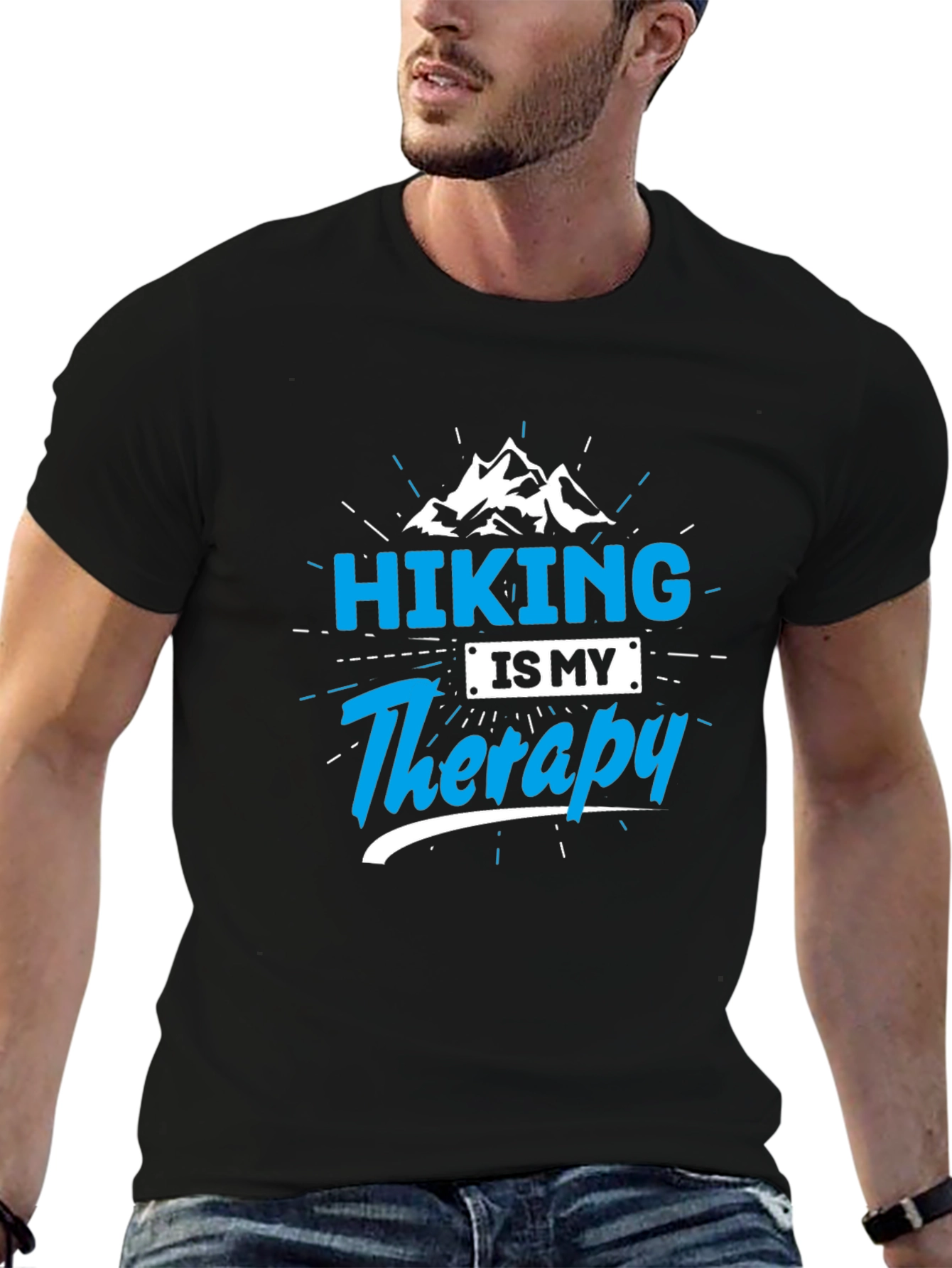 Hiking Is My Therapy T-Shirt