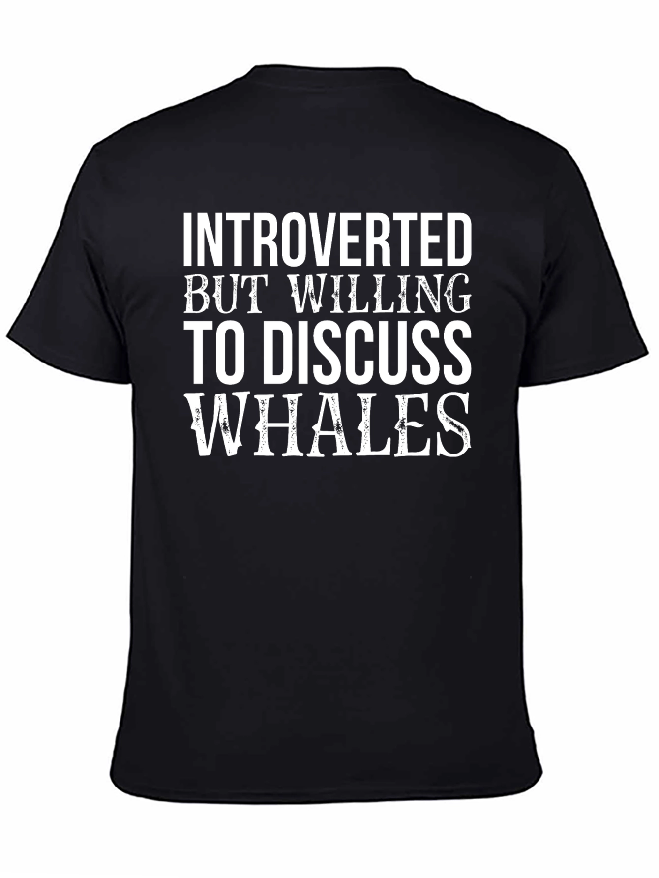 Introverted Whale Lover T-Shirt